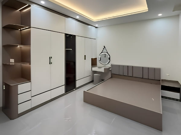 Combo nội thất phòng ngủ giường, tủ và bàn trang điểm
